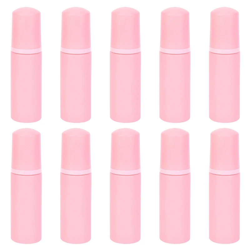 

10PCS Plastic Foaming Bottle Soap Mousses Liquid Dispenser Froth Shampoo Lotion Bottling Foam Bottles 60ML