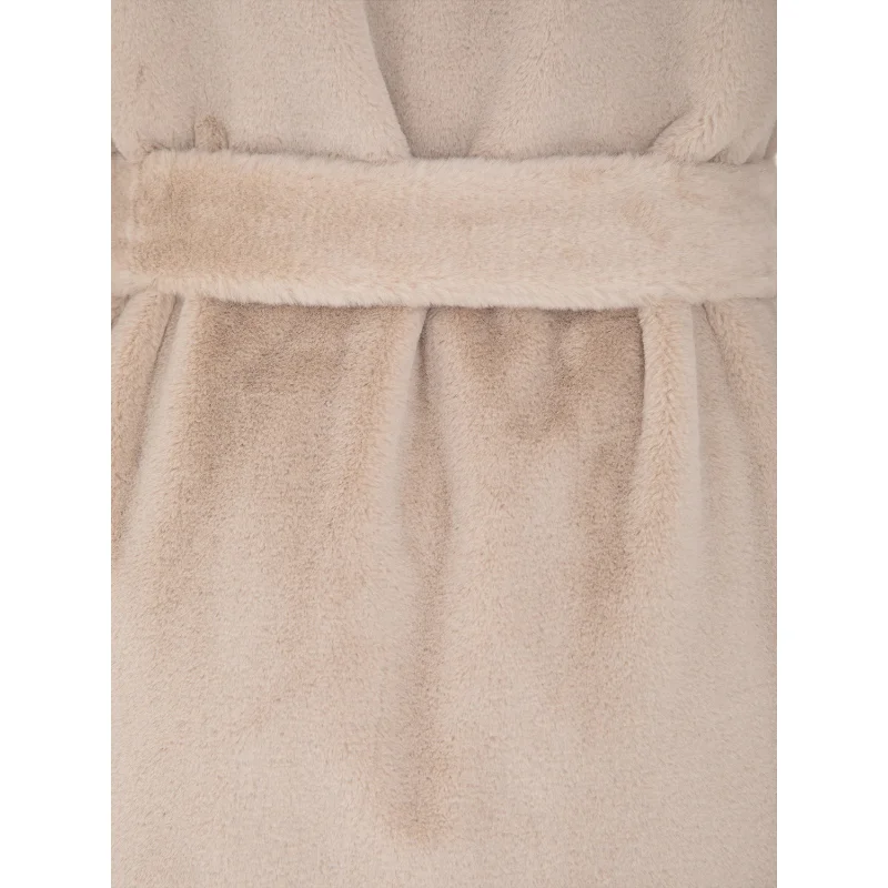 2022 Winter Women High Quality Faux Rabbit Fur Coat Luxury Long Coat Loose Lapel OverCoat Thick Warm Female Plush Coats