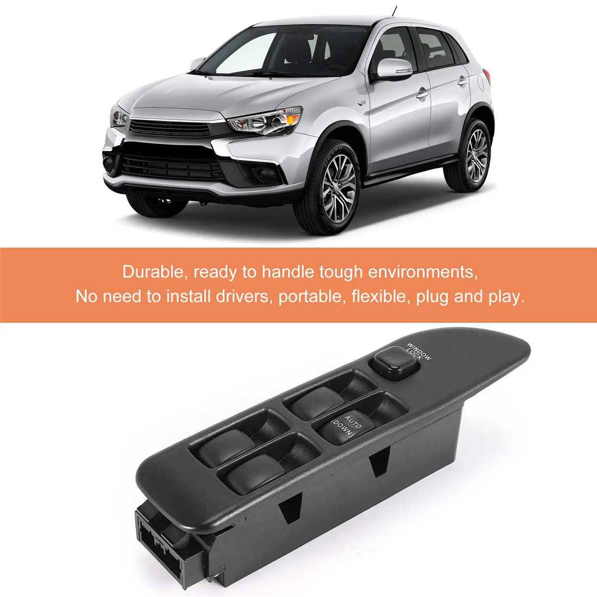 Переключатель Стеклоподъемника Электрический правый для Mitsubishi Lancer Evolution Evo 1 2 3 1992