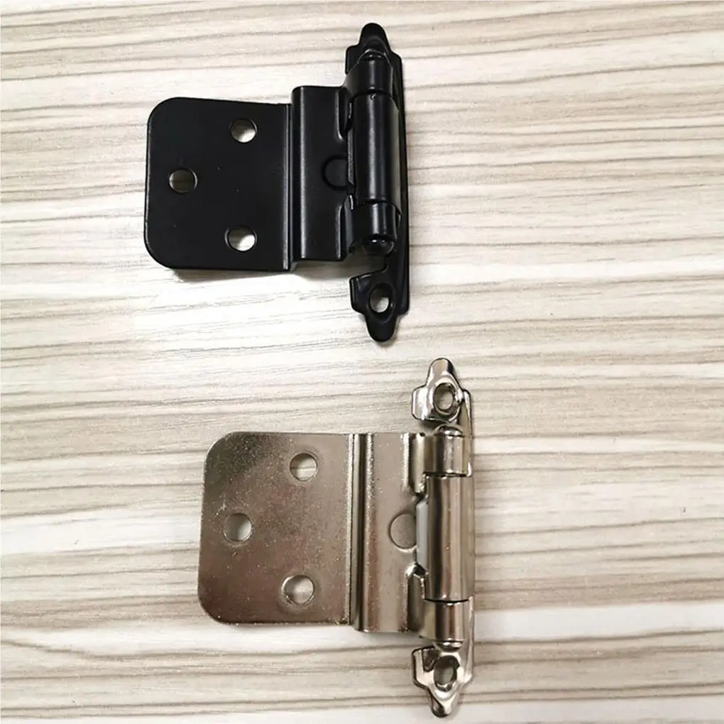 

20pcs Door Self-closing Hinge Kitchen Bedroom Cabinet Door Spring Hinge 3/8 Inch Hardware