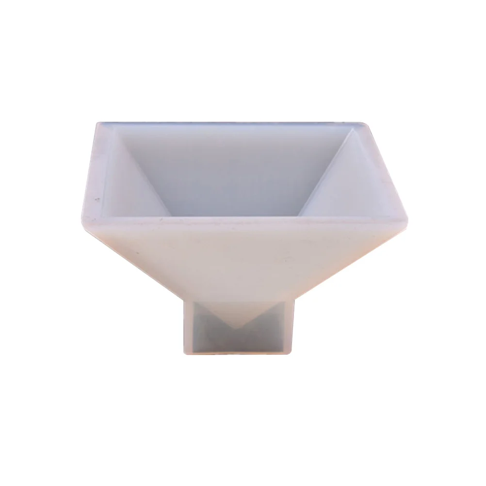 

SUPVOX Pyramid shape silicone mold resin mold mold diy craft making mold