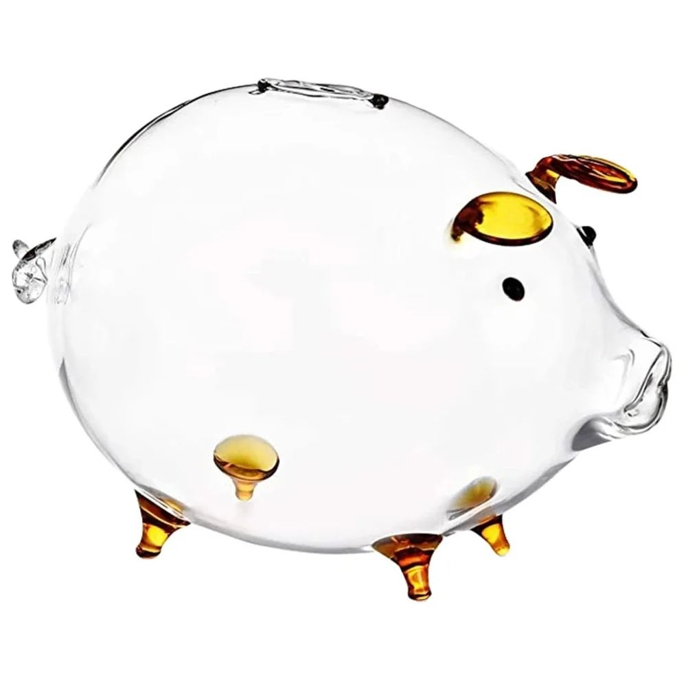 

Bank Moneypiggy Saving Boxkids Jar Pot Childrenclear Decor Banks Storage Savings Animal Container Day Valentine Sculptureshaped