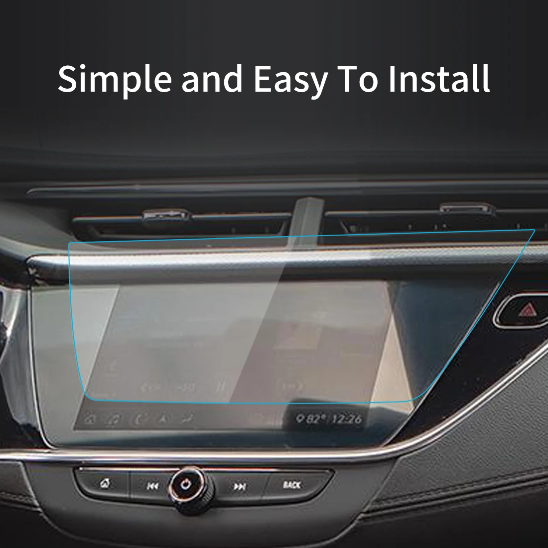 Фото Автомобильные наклейки, Защита экрана для BUICK Encore GX 23, дисплей для навигатора, Аксессуары для автомобилей №1