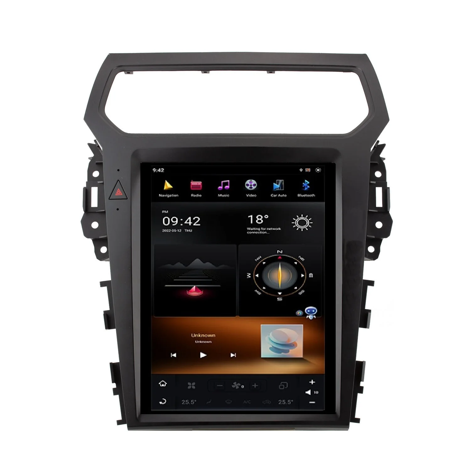 Автомобильный радиоприемник Tesla Android 12 для Ford Explorer 2014 2015 2016 2017 2018 2019 Carplay GPS 5G SIM