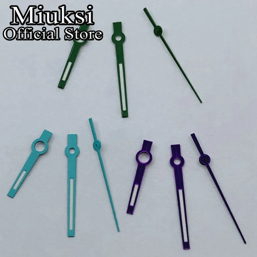 Miuksi серебро розовое золото синий черный красный зеленые светящиеся стрелки