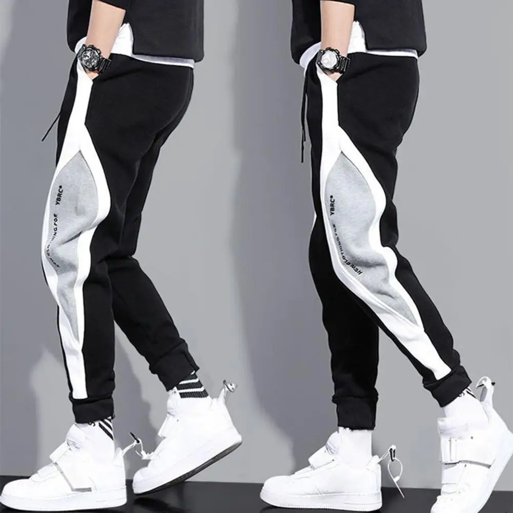 Брюки мужские с плюшевой подкладкой на резинке