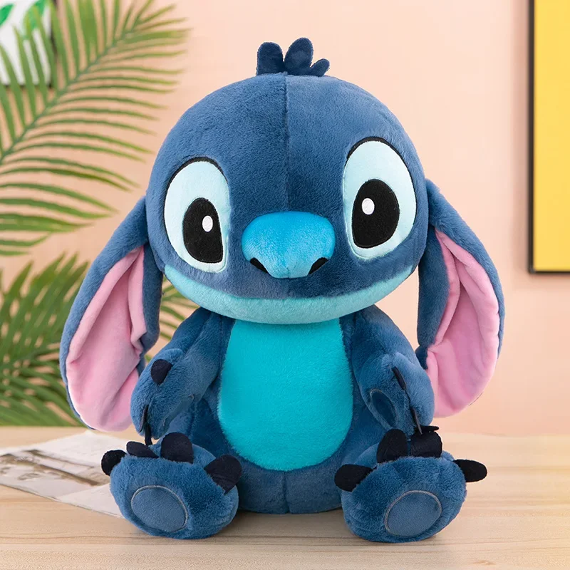 50 см Kawaii Большой размер Disney мультфильм Синий Ститч плюшевые куклы аниме игрушки
