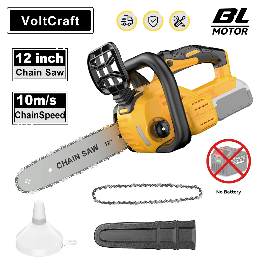 

Бесщеточная электрическая цепная пила Dewalt 12 дюймов