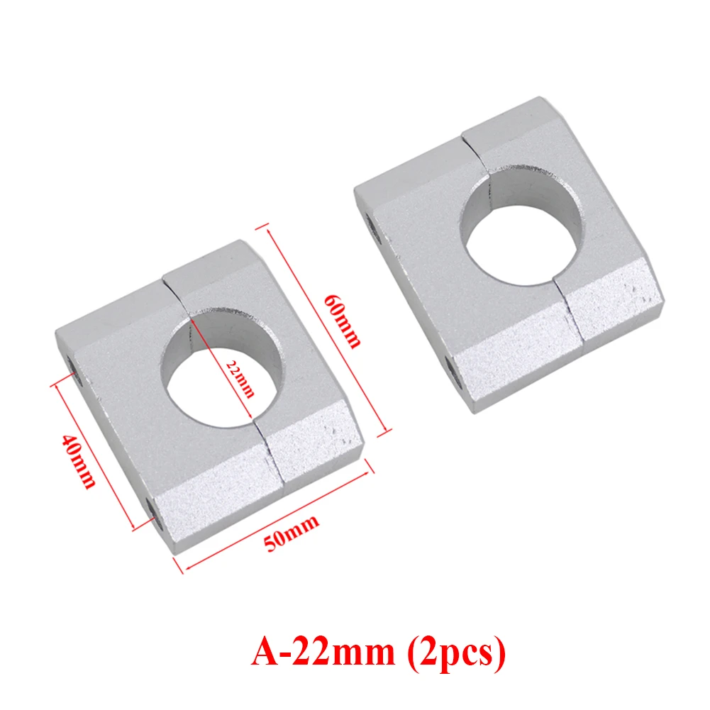 

Алюминиевый универсальный руль для мотоцикла, толстые стойки, адаптер для крепления, зажим 28 мм для пит-байка, гоночные аксессуары, квадроцикл