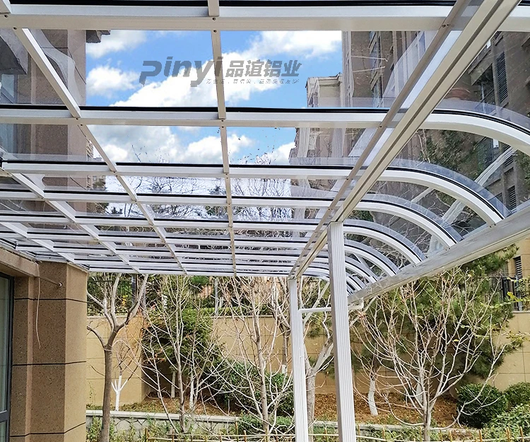 Навес на крышу небольшой навес для двора вилла автомобиля террасы сад дождь из