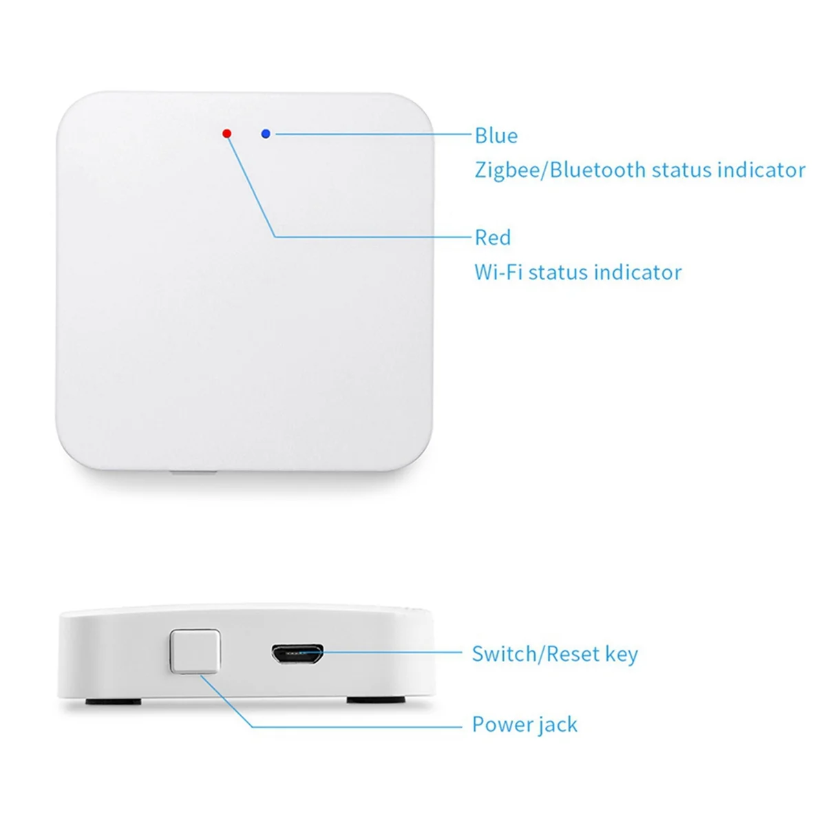 Беспроводной датчик влажности почвы Tuya Zig/Bee умный прибор для измерения