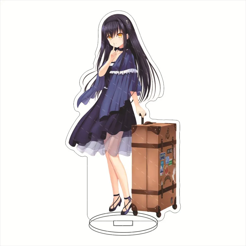 Аниме летние карманы Naruse Shiroha акриловые фигурки подставка модель тарелка Kushima Kamome