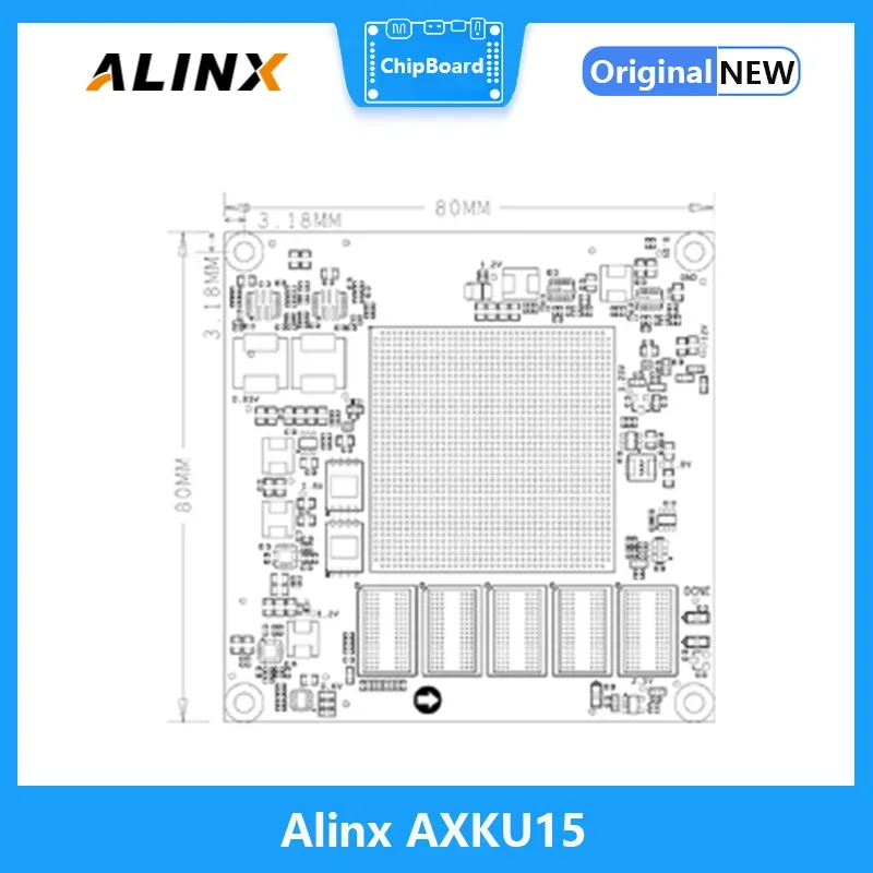Рисунок 2 - Alinx AXKU15: Xilinx Kintex UltraScale