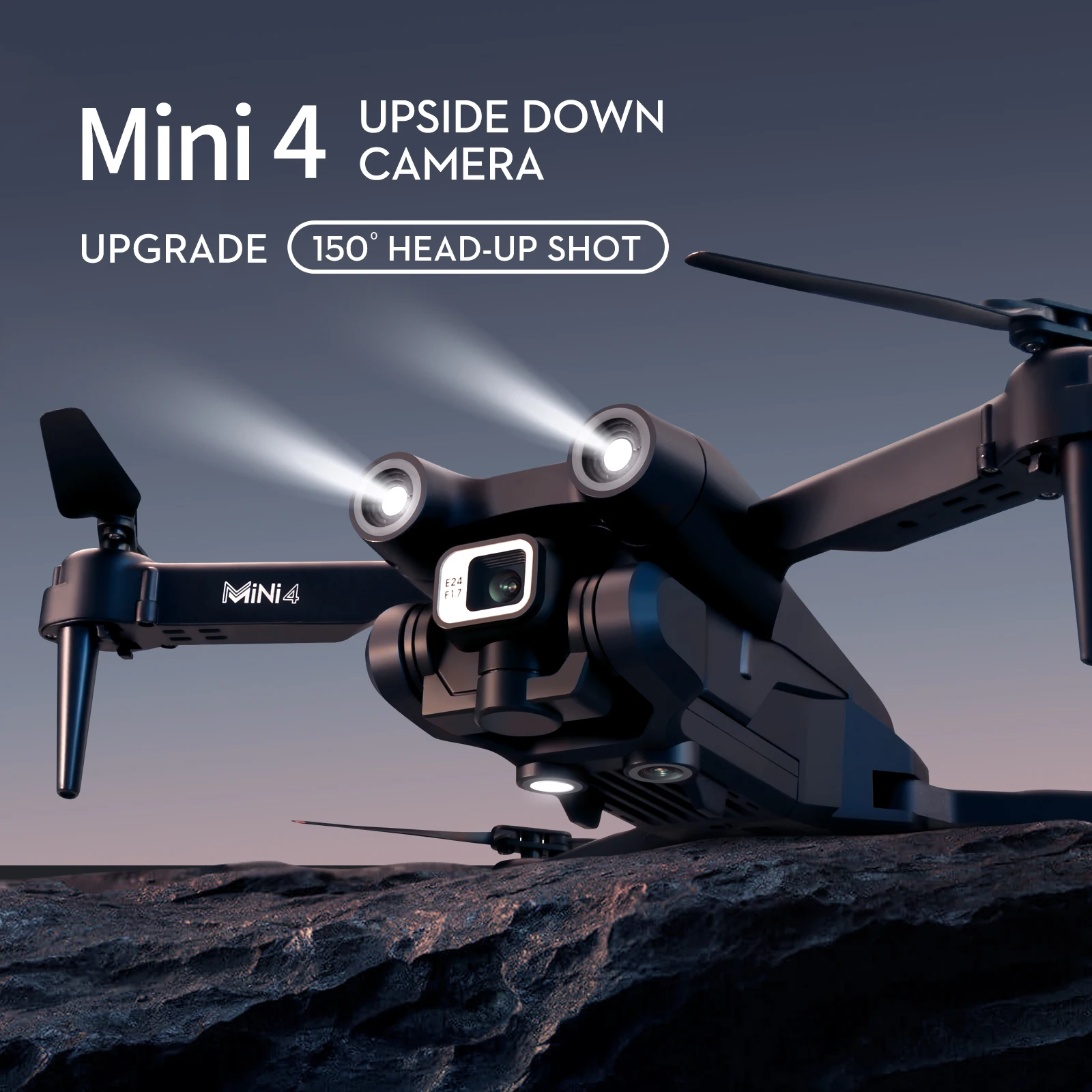 

MINI 4 Drone Aerial UAV 4K Invert Aerial Vehicle Optical Flow Location Obstacle Avoidance Remote Control Aircraft Toy Hot