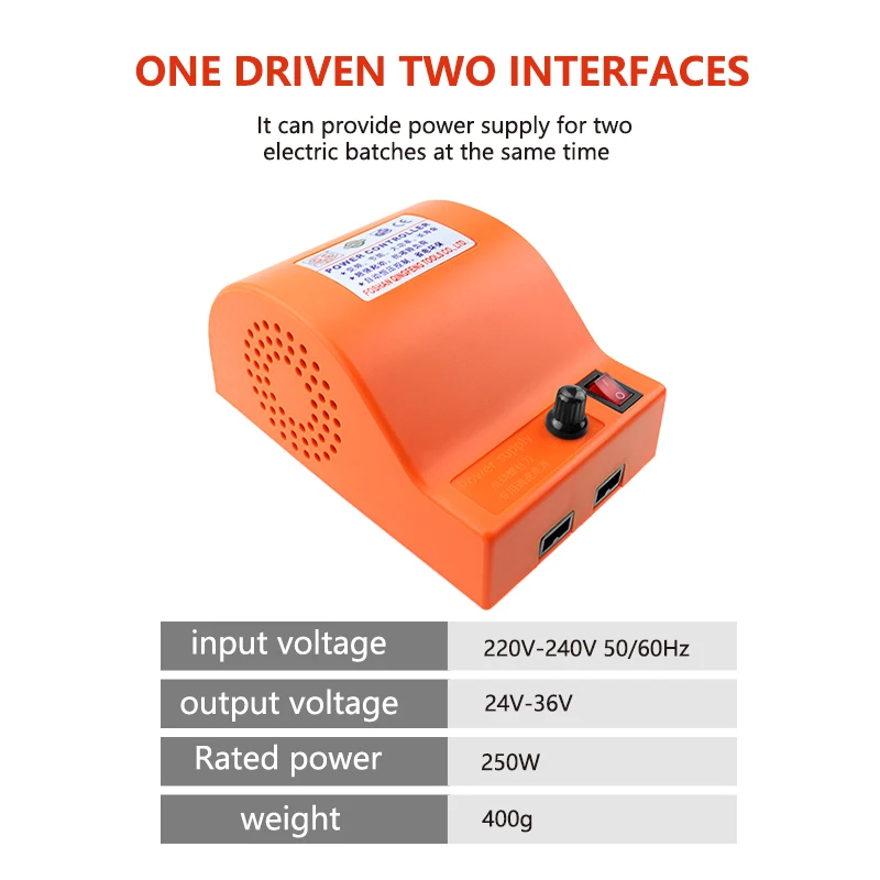Блок питания для электрической отвертки с регулируемой частотой 250 Вт постоянный