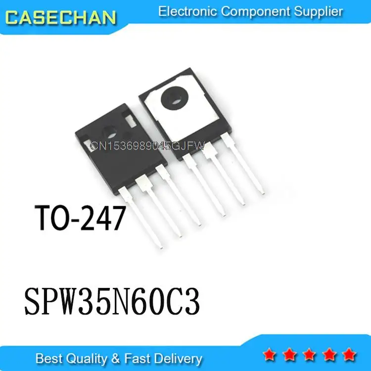 

10PCS New and Original 35N60C3 SPW35N60CFD 35N60CFD TO-247 35A 600V SPW35N60C3