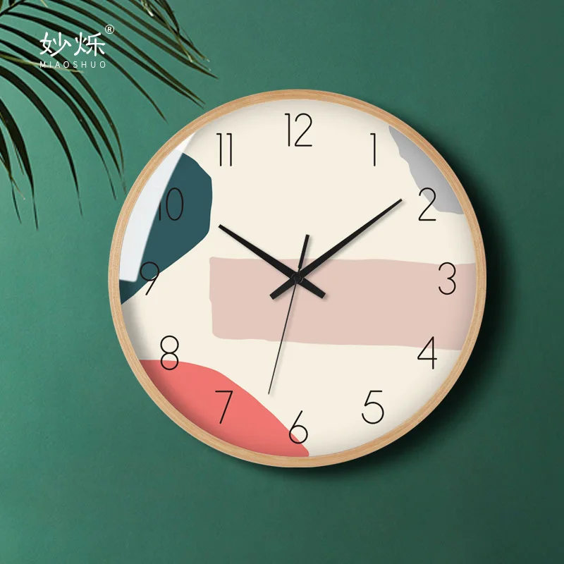 Clocks Wall Home Decor Living Room Wall Clock Living Room Clock Fashion Home Clock Nordic Wall Watch Modern M