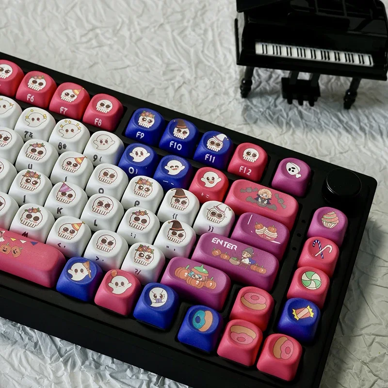 Набор колпачков MOA PBT 133 подходит для игровой механической клавиатуры GMK67 61/75/87/104/108