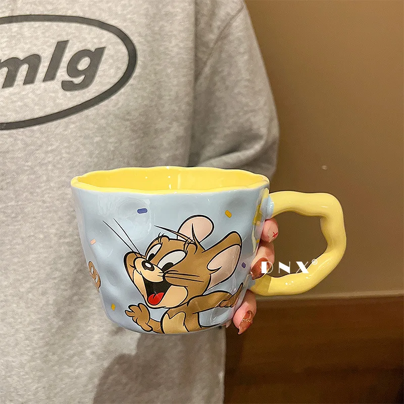 Том и Джерри Тодели Galore милый мультфильм 530 мл керамическая кофейная чашка