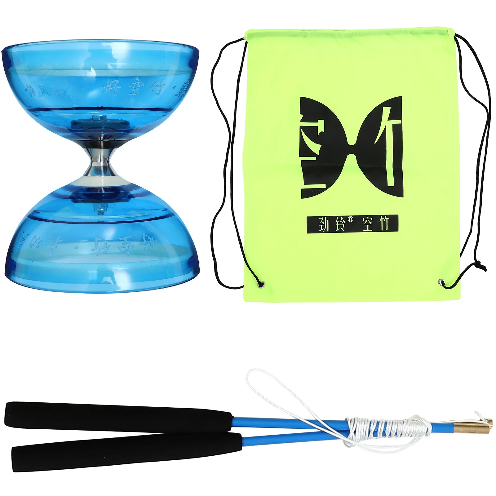 

Diabolo Kids Plaything Fitness Toy Acrobatics Juggling Show Prop Professional Set