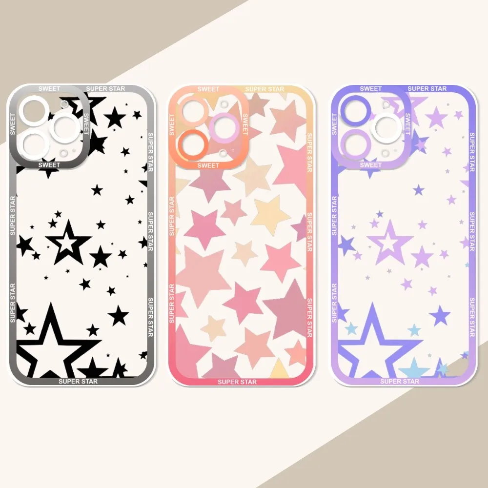 

Fashion Super Star Phone Case For IPhone 12 11 13 14 Pro Max XR XS Max X SE2020 7 8 Plus Case