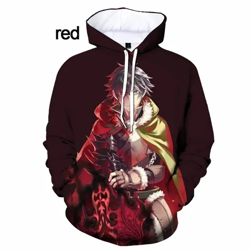 

The Rising Of The Shield Hero Anime 3D Printed Autumn Hoodie Men's Women's Clothing Casual Fashion Comfortable Couple Hoodies