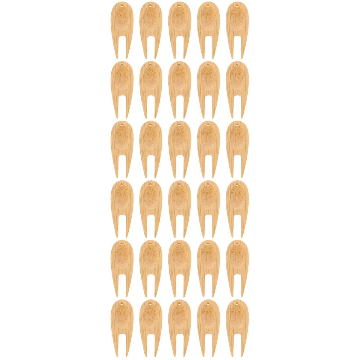 

Зеленая бамбуковая вилка Golfs аксессуар инструмент Divot Инструменты Портативный поставка ремонт профессиональный