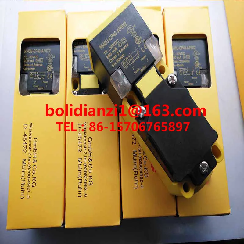 Оригинальный датчик Ni40u-CP40-AP6X2 Ni40u-CP40-AN6X2 NI40-CP40-AN6X2 NI40-CP40-AP6X2
