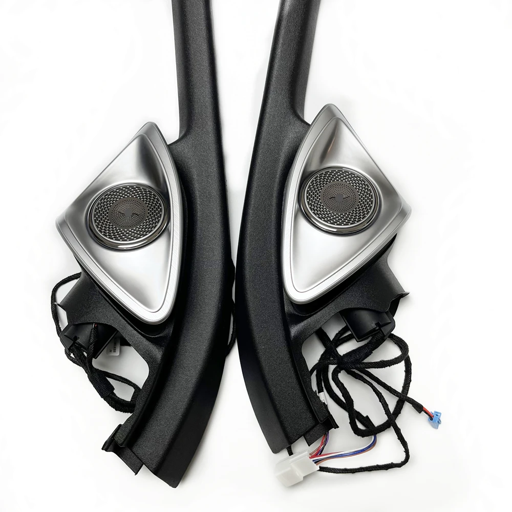 Автомобильный 64 цвета поворотный тройной для Mercedes-Benz W206 3D динамик A-pillar