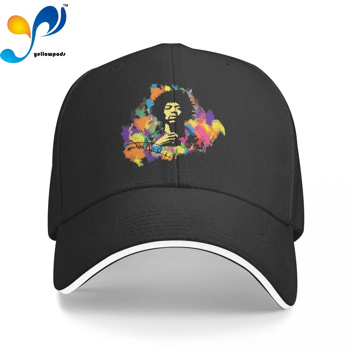 

Jimi Hendrix Men's New Baseball Cap Fashion Sun Hats Caps for Men and Women