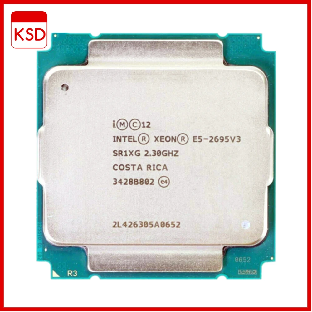 

Free shipping E5 2695 V3 Original Intel Xeon SR1XG E5-2695V3 2.3GHZ 35M 14CORES E5-2695 V3 LGA2011-3 120W Processor E5 2695V3