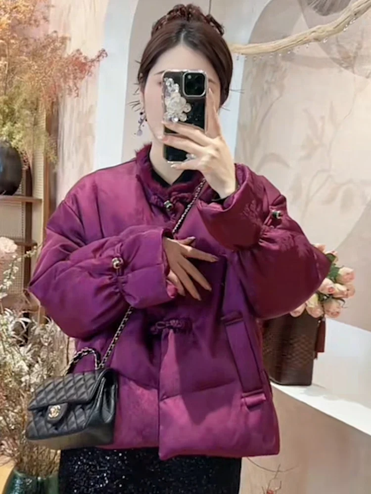 Маленькое женское платье в стиле ретро национальном среднего возраста плотная