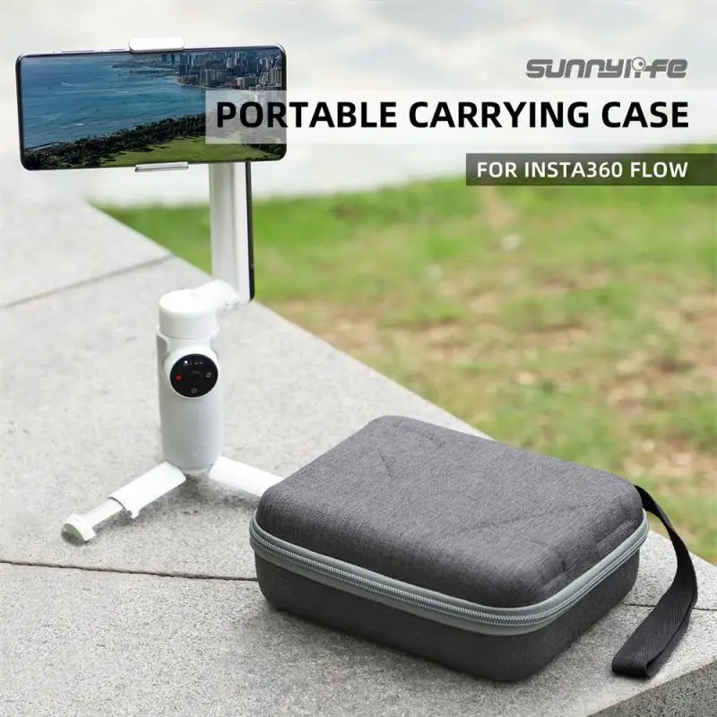 

Data Line Storage Bag Office Accessories Fabric Simple Carrying Bags For Insta360 Flow Protective Case 1 Pcs Lightweight Small