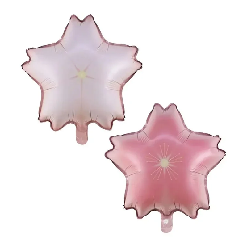 

Два розовых воздушных шара в форме цветка вишни
