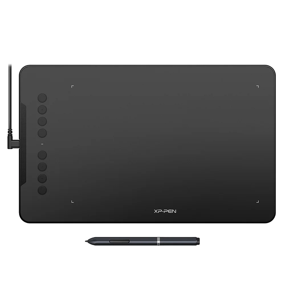

2022 Deco01 V1 Graphic Tablet Drawing Digital Tablets 8192 Level Art Animation For Kids Windows Battery Free Pen