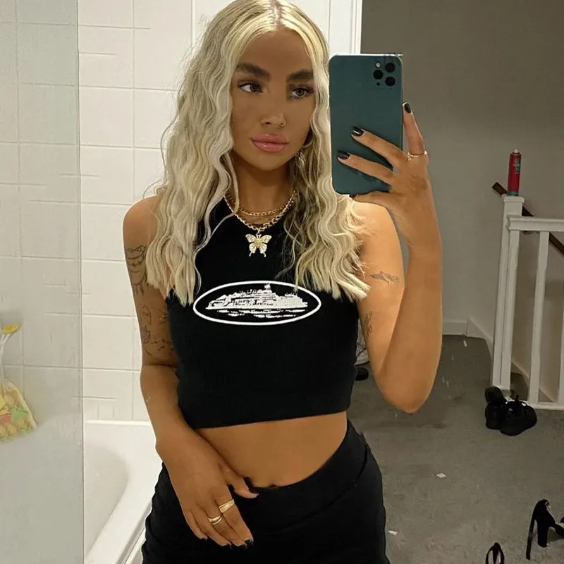 Новинка одежда рубашка летний облегающий короткий топ сексуальная женская без