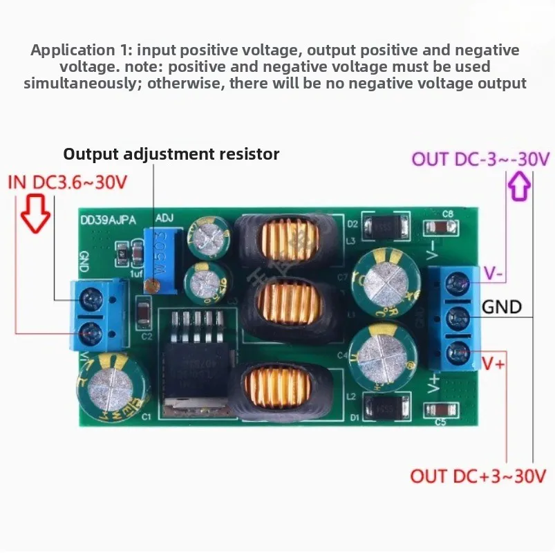 Фото Преобразователь напряжения DC-DC 200W 15A (8-60В в 1-36В) 5В 12В 24В 19В, понижающий модуль питания №1