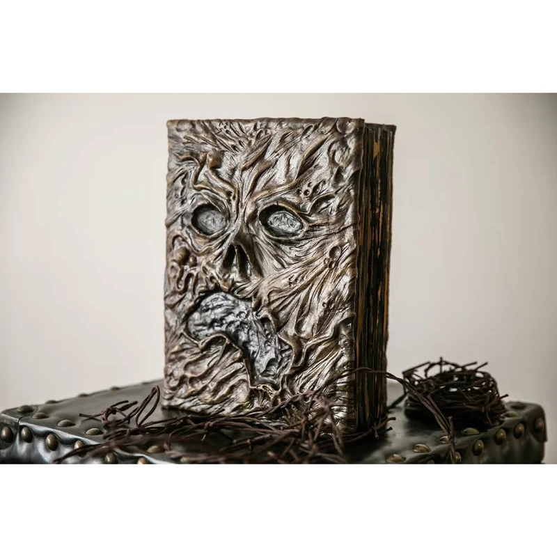 

Уникальная книга Necronomicon злых мертвецов, блокнот из смолы, украшения, реквизит из фильма ужасов, подарки, книга мертвецов для домашнего насто...