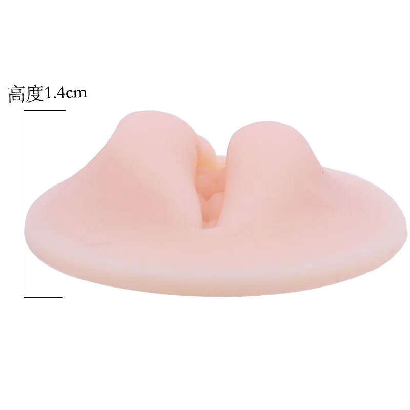 

1pcs Microblading 3D Practice Silicone Skin Lips For Permanent Makeup Tattoo Reusable Human Lips Elasticity PMU Beginer Training