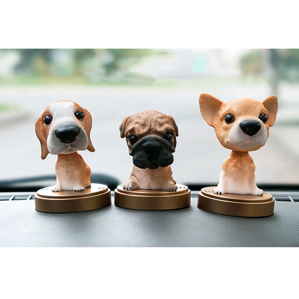 

Car Bobblehead Head Puppy Interior Animal Dog Dashboard Bobbing Bubble Dash Animals Toys Decorations Accessories Ornaments