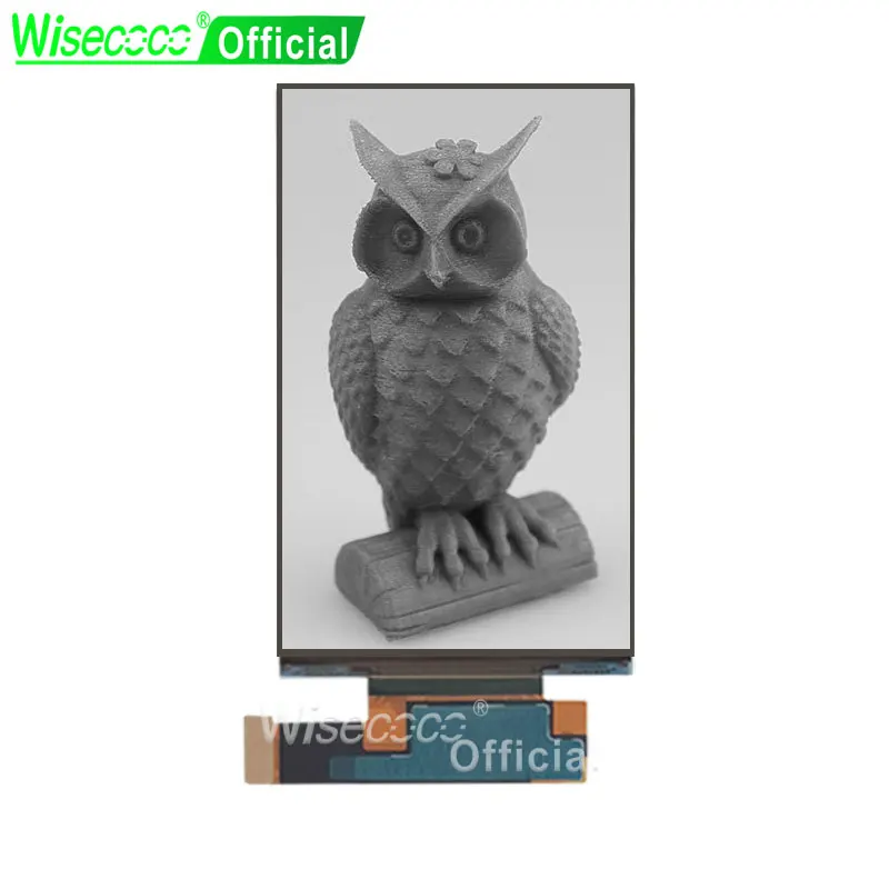 Монохромный дисплей Wisecoco 4k 5 дюйма монохромный ЖК-экран для 3d принтера плата