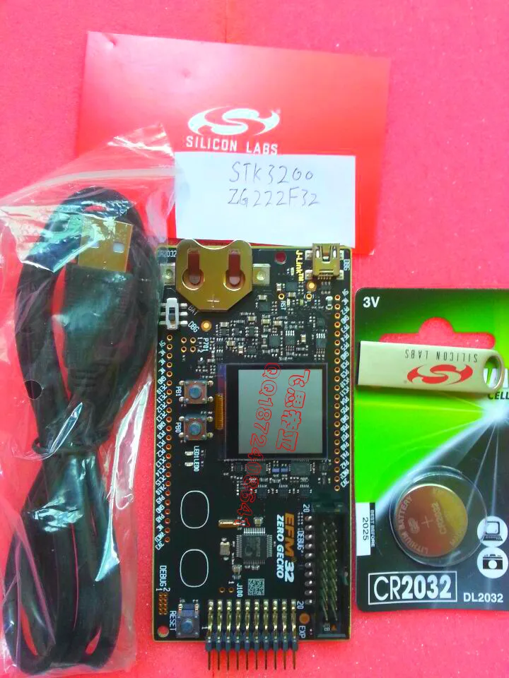 EFM32ZG-STK3200 стартовый набор EFM32 макетные платы и комплекты-стартовый комплект Silicon Labs ZERO GECKO KIT ZG222F32