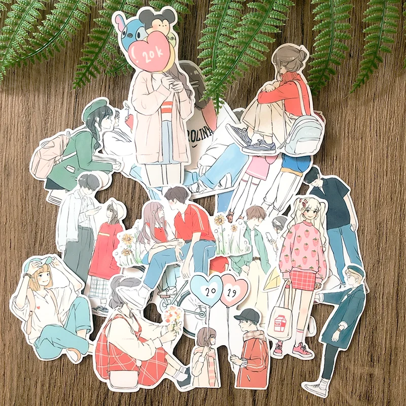 

Vintage Court Girl Stickers Crafts and Scrapbooking Stickers Book Student Label Decorative Sticker DIY Stationery