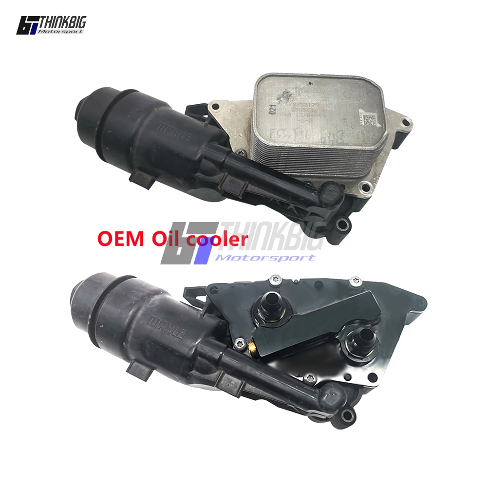 Алюминиевый адаптер масляного фильтра AN10 для 2013-2019 BMW Mini F56/F55/F54/F57/F60 B38/B36/B37/B48/B46