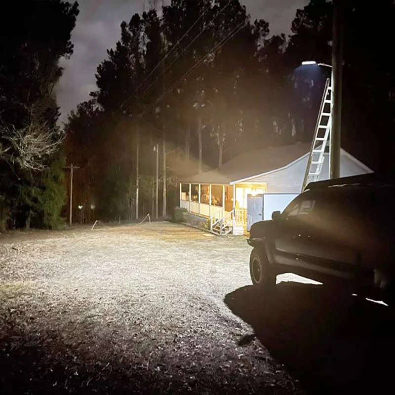 Светодиодный уличсветильник фонарь на солнечной батарее 8000 лм