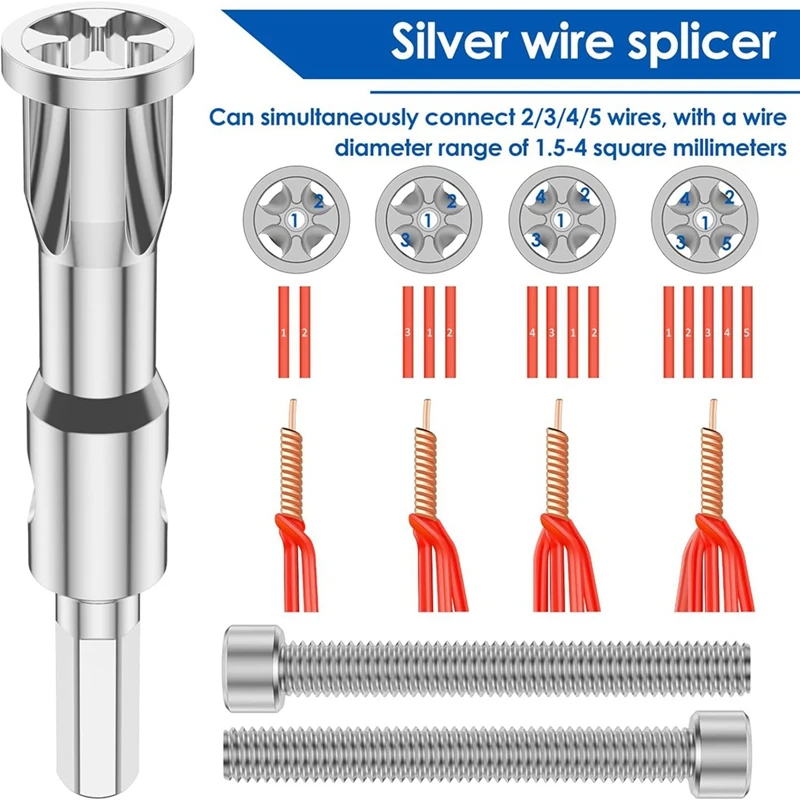 1 комплект проволочный соединитель для дрели