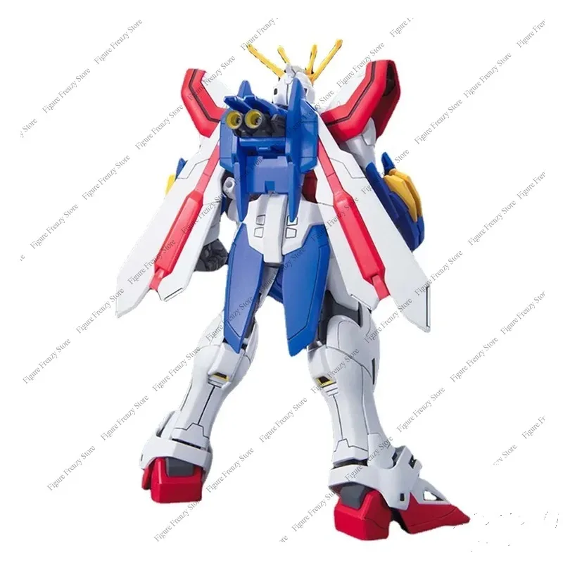 Фото Специальное предложение: Оригинальная модель Bandai Gundam HGFC GF13-017NJII GOD GUNDAM, сборная модель, аниме-фигурка, игрушка-конструктор Gunpla №5