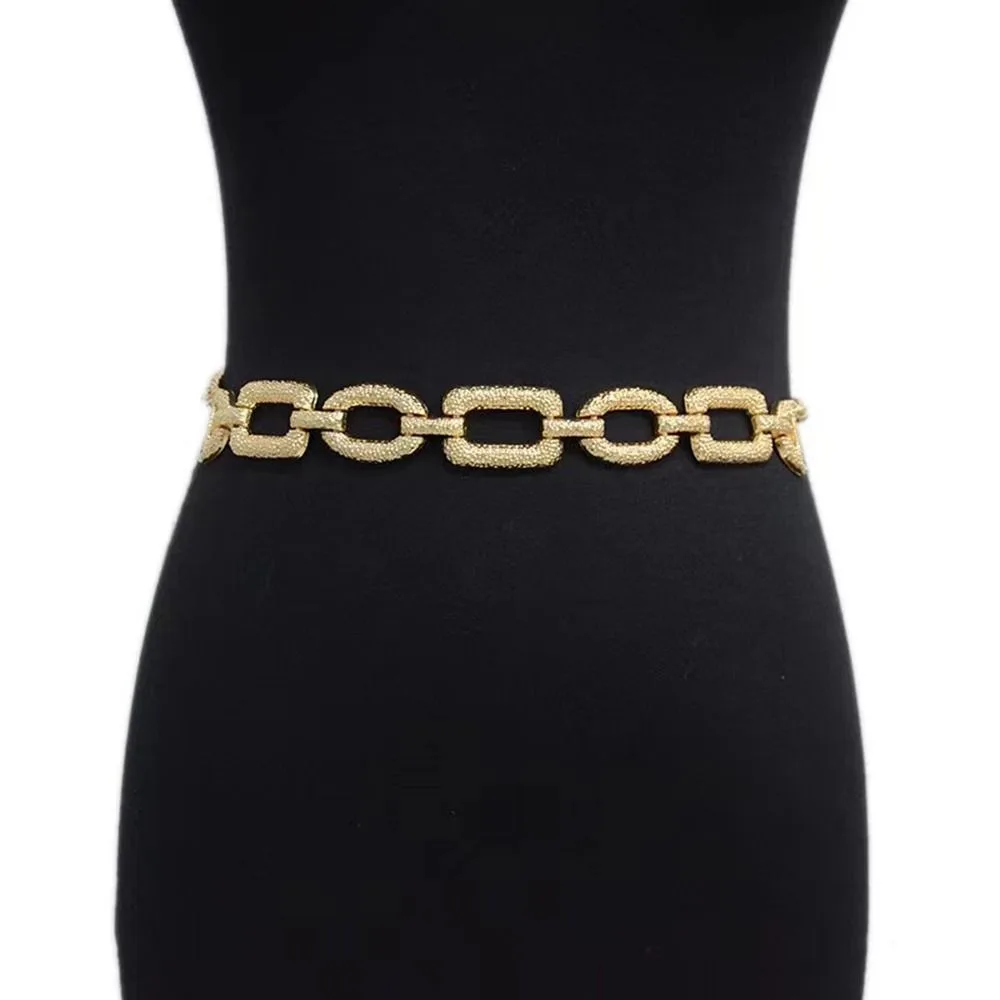 

Bikini Beach Chain Body Jewelry Sweater Accessories Belly Belt Body Necklace Geometric Waist Chain Fashion Jewelry