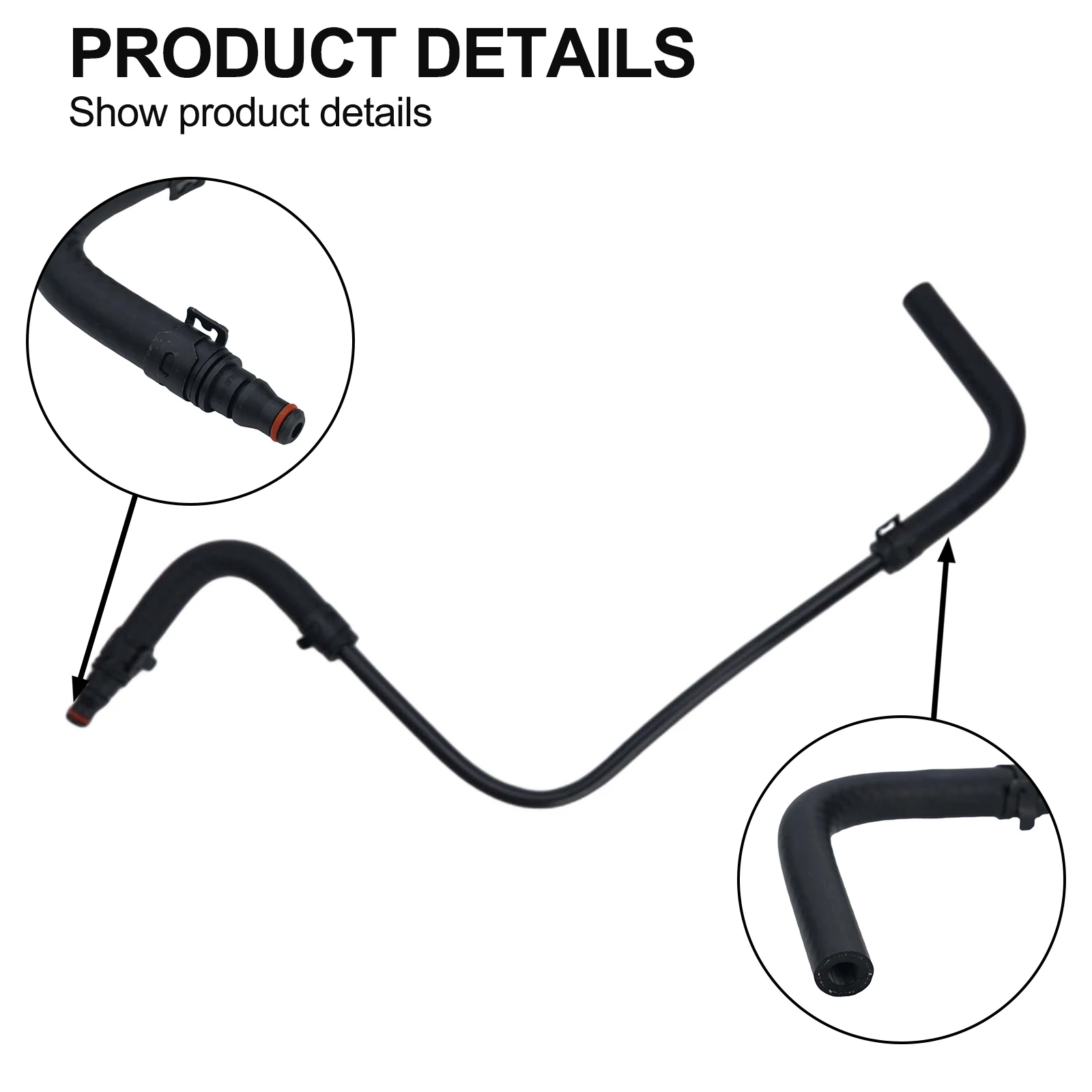 Шланг охлаждающей жидкости двигателя для Mercedes Benz C230 W203 2003 2005 L4 1 8L Материал