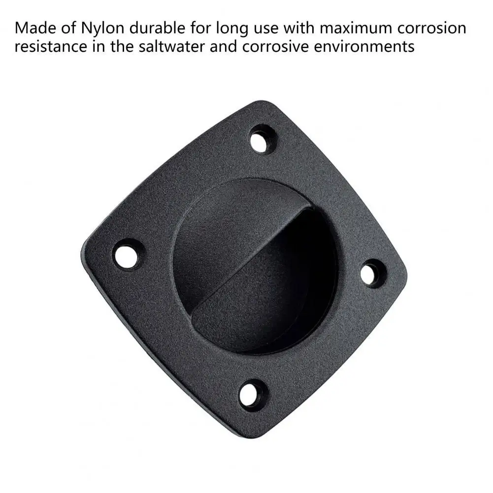 

Черная Пряжка для люка без заусенцев, кольцо для люка, ручка для подъема, аксессуары для мотоциклов